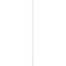 Ekena Millwork Fluted PVC Pilaster w/Decorative Capital & Base, 6"W x 102"H x 2"P PILP06X102FL02-2 - alternate 2